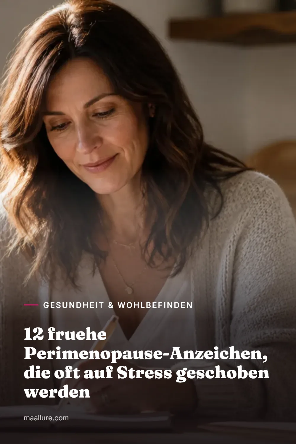 12 fruehe Perimenopause-Anzeichen, die oft auf Stress geschoben werden