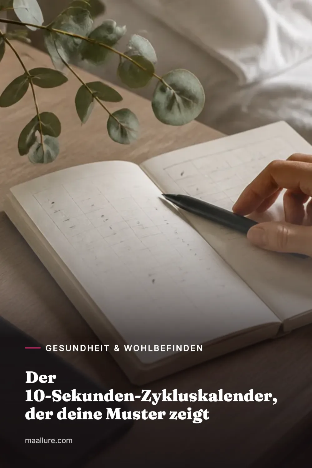 Der 10-Sekunden-Zykluskalender, der deine Muster zeigt