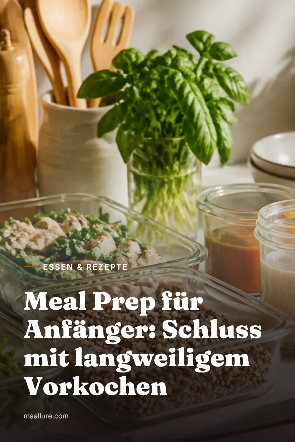 Meal Prep für Anfänger: Schluss mit langweiligem Vorkochen