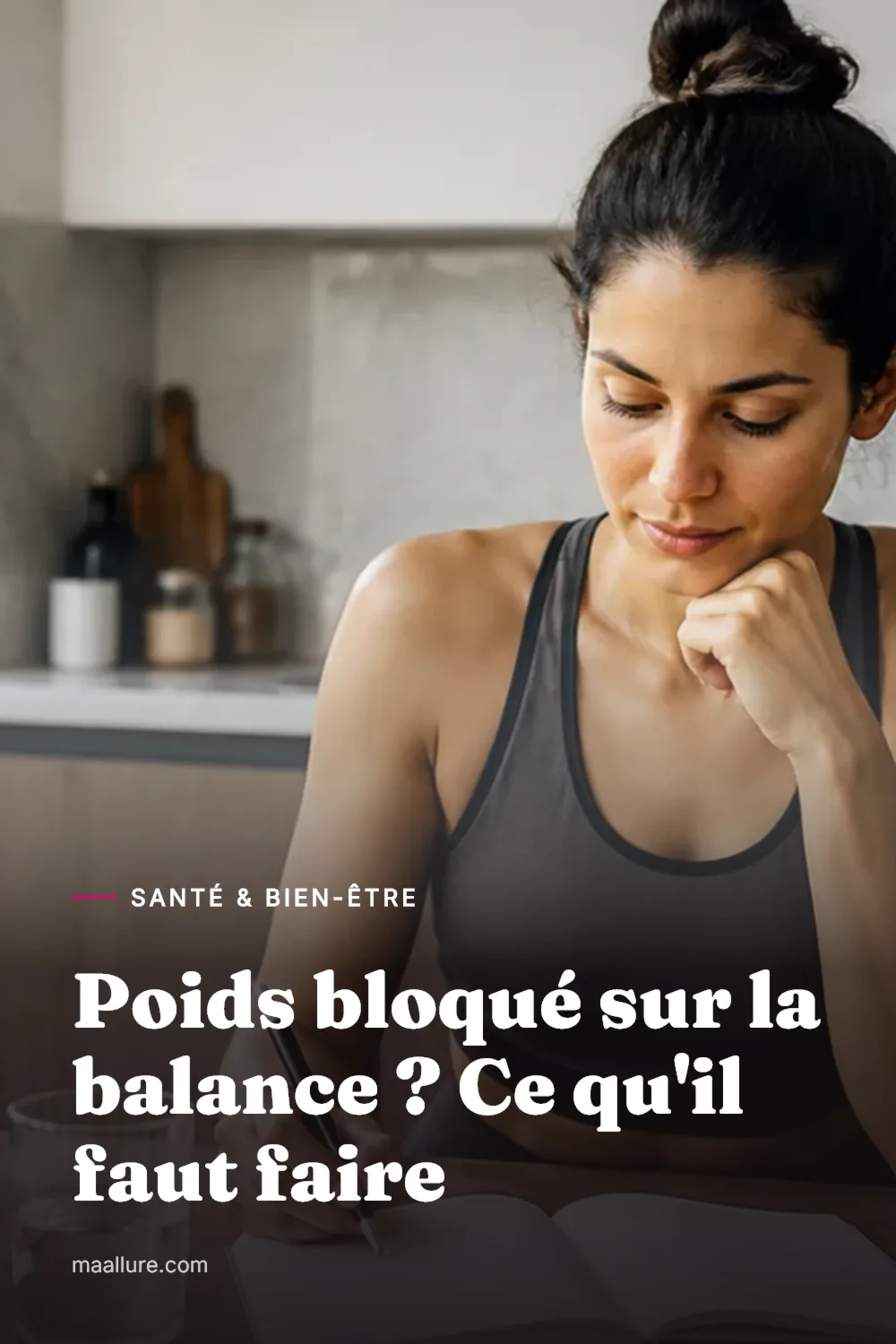 Poids bloqué sur la balance ? Ce qu'il faut faire