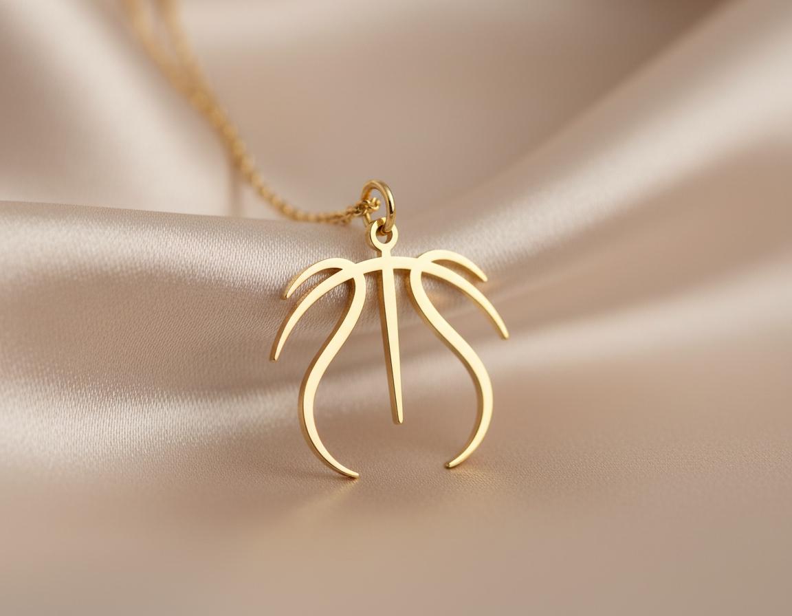 Basketball Pendant: Gold Plated Charm For Sports Lovers