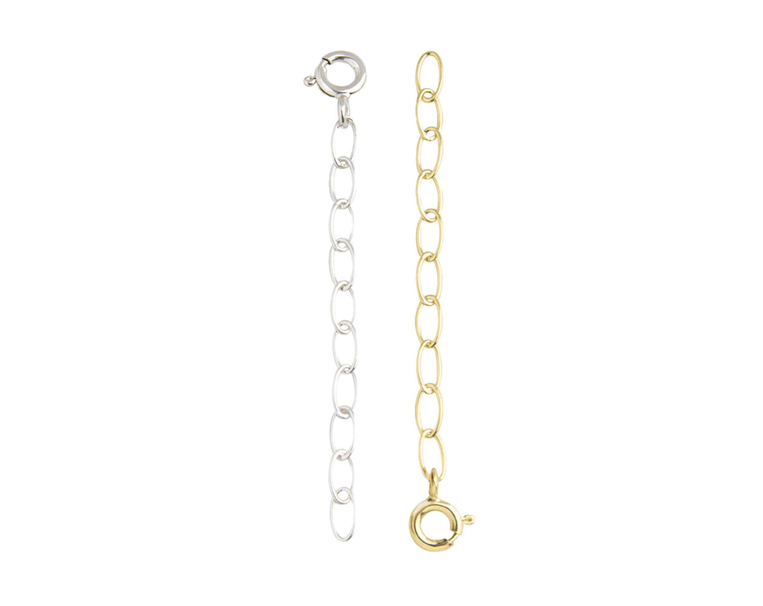 Necklace Chain Extender | Gold, Silver, Rose Gold | Jewelry Accessory