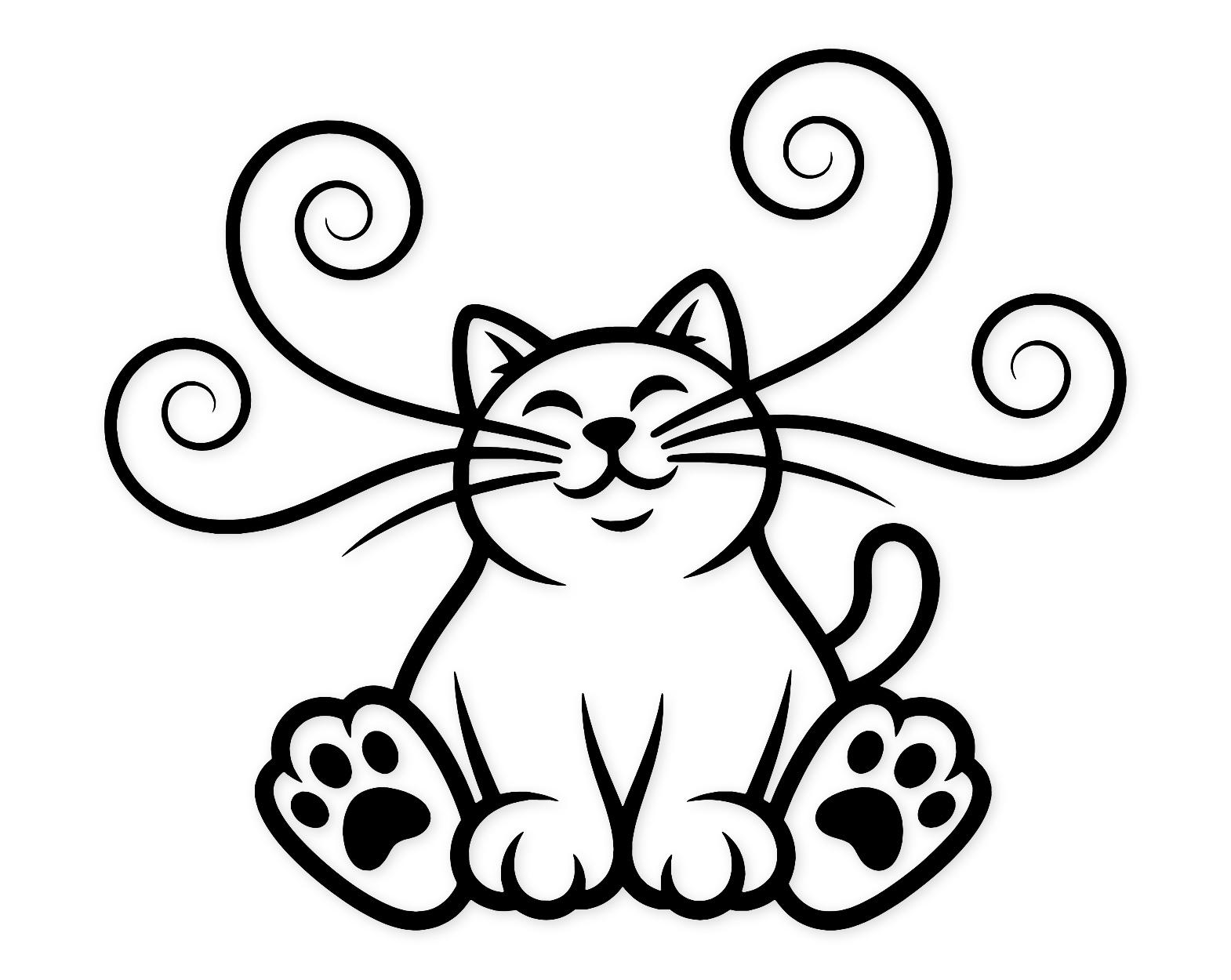 Whiskers & Paws Svg Png: Cut Ready Digital Design For Cricut Silhouette