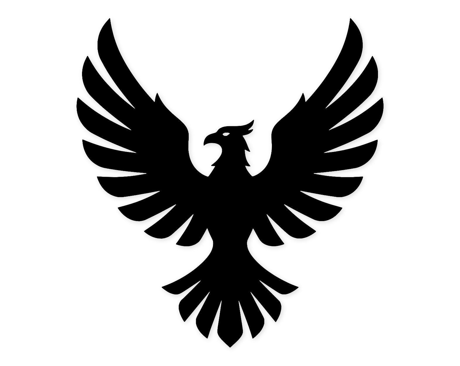 Phoenix Silhouette Svg Png: Bold Clean Cut File For T-Shirts