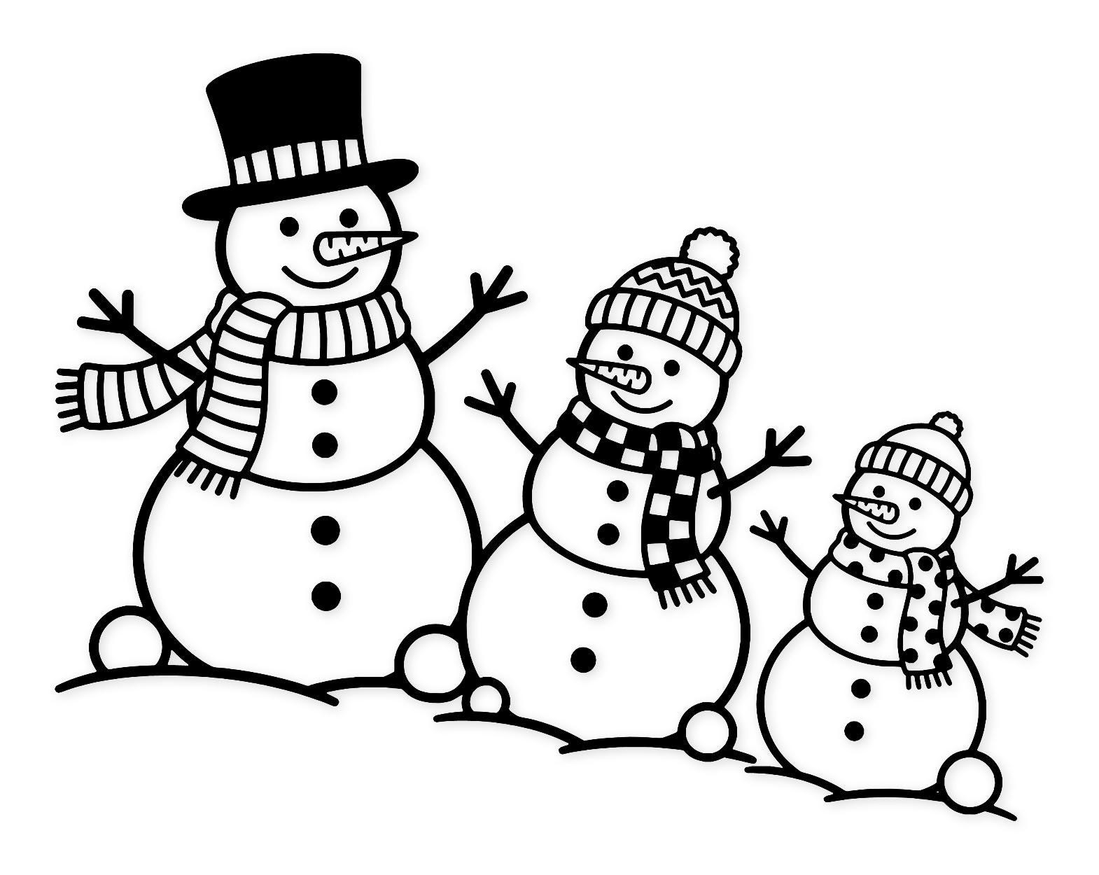 Snowman Family Svg Png: Cute Winter Design For Holiday Crafts