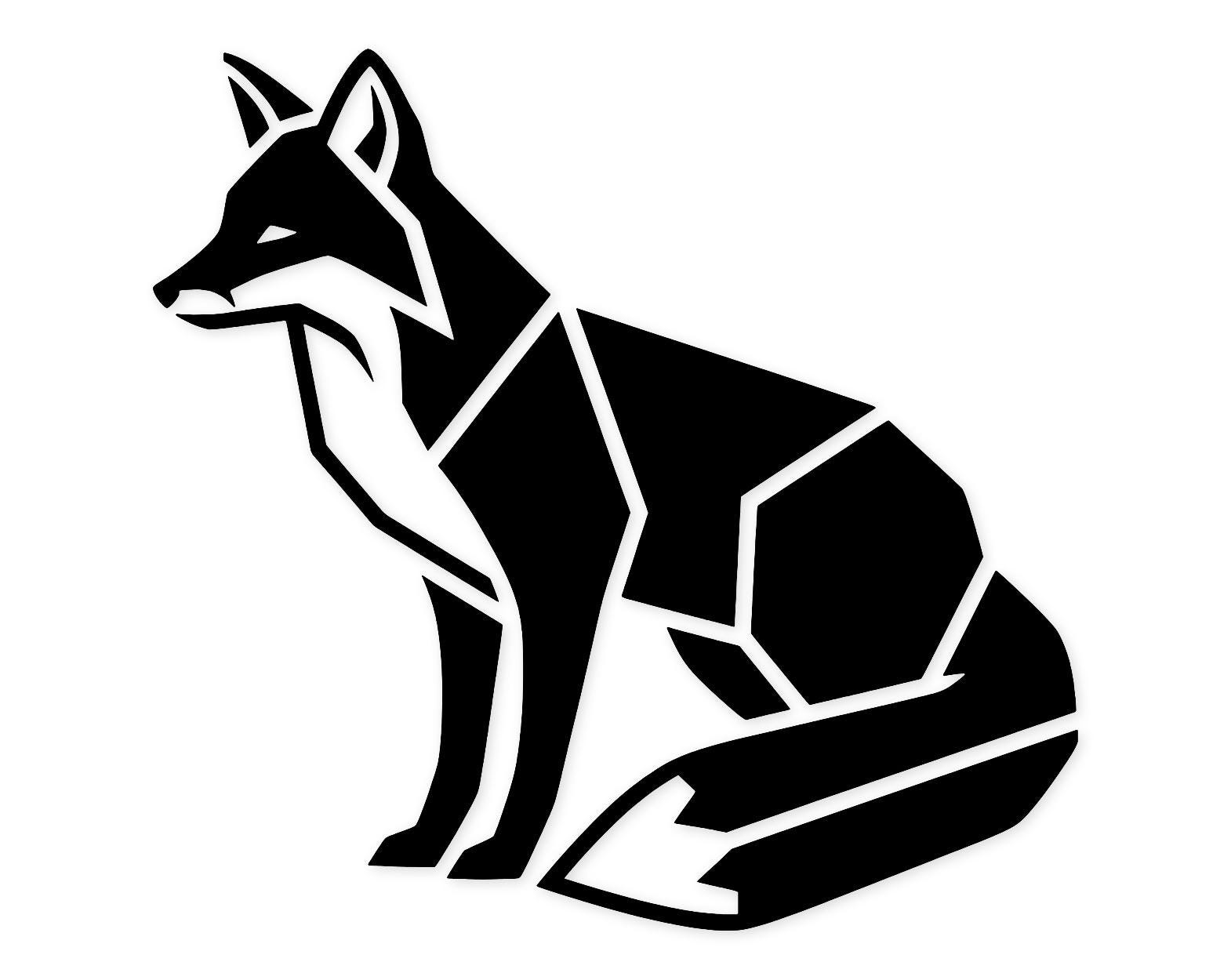 Geometric Fox Svg Png: Cut Ready Digital Design For Cricut Silhouette