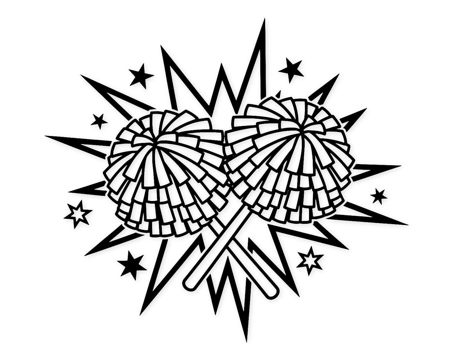 Pom-Pom Scene Svg Png: Cut Ready Digital Design For Cricut Silhouette