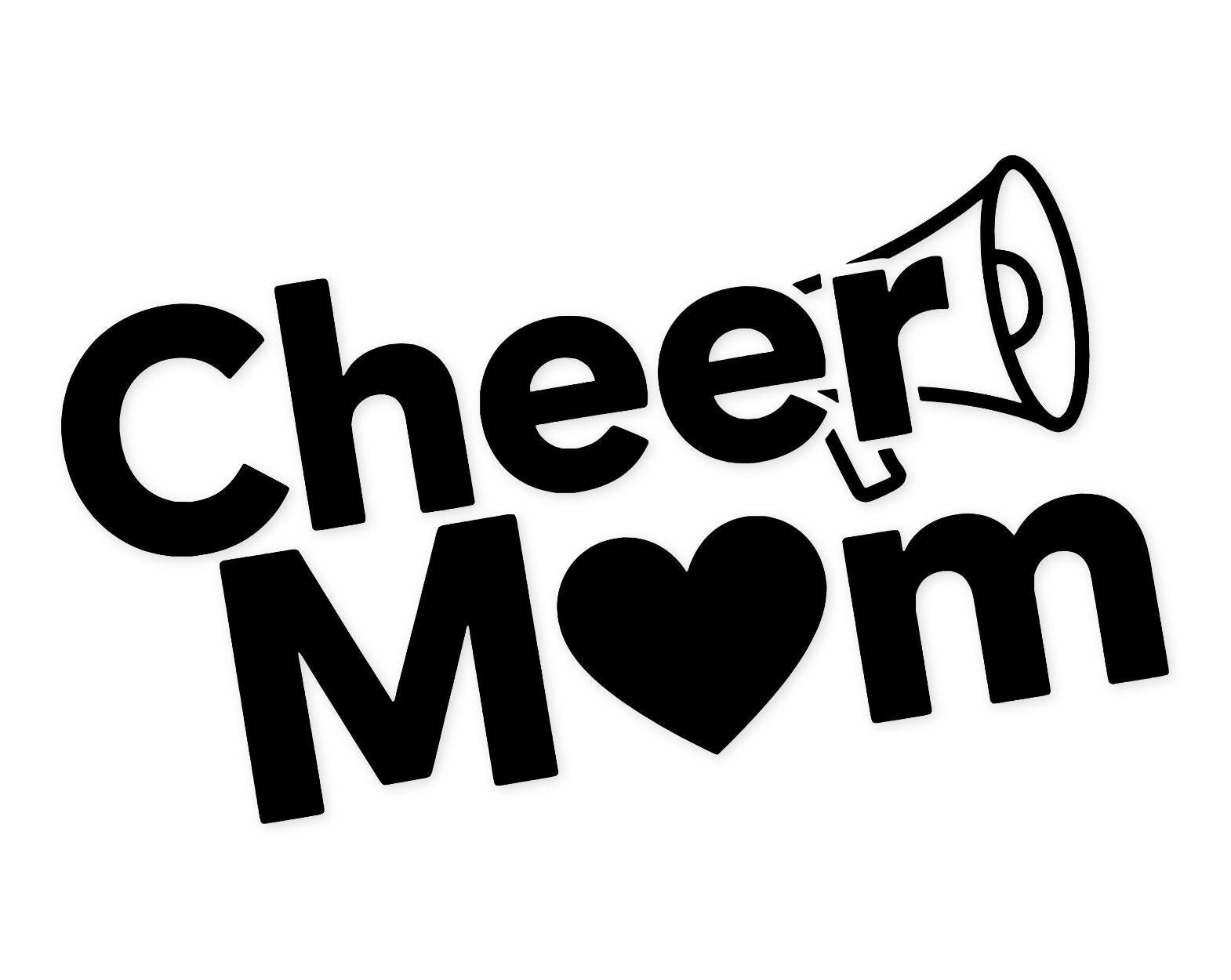 Cheer Mom Typography Svg Png: Bold Design For T-Shirts And Decals