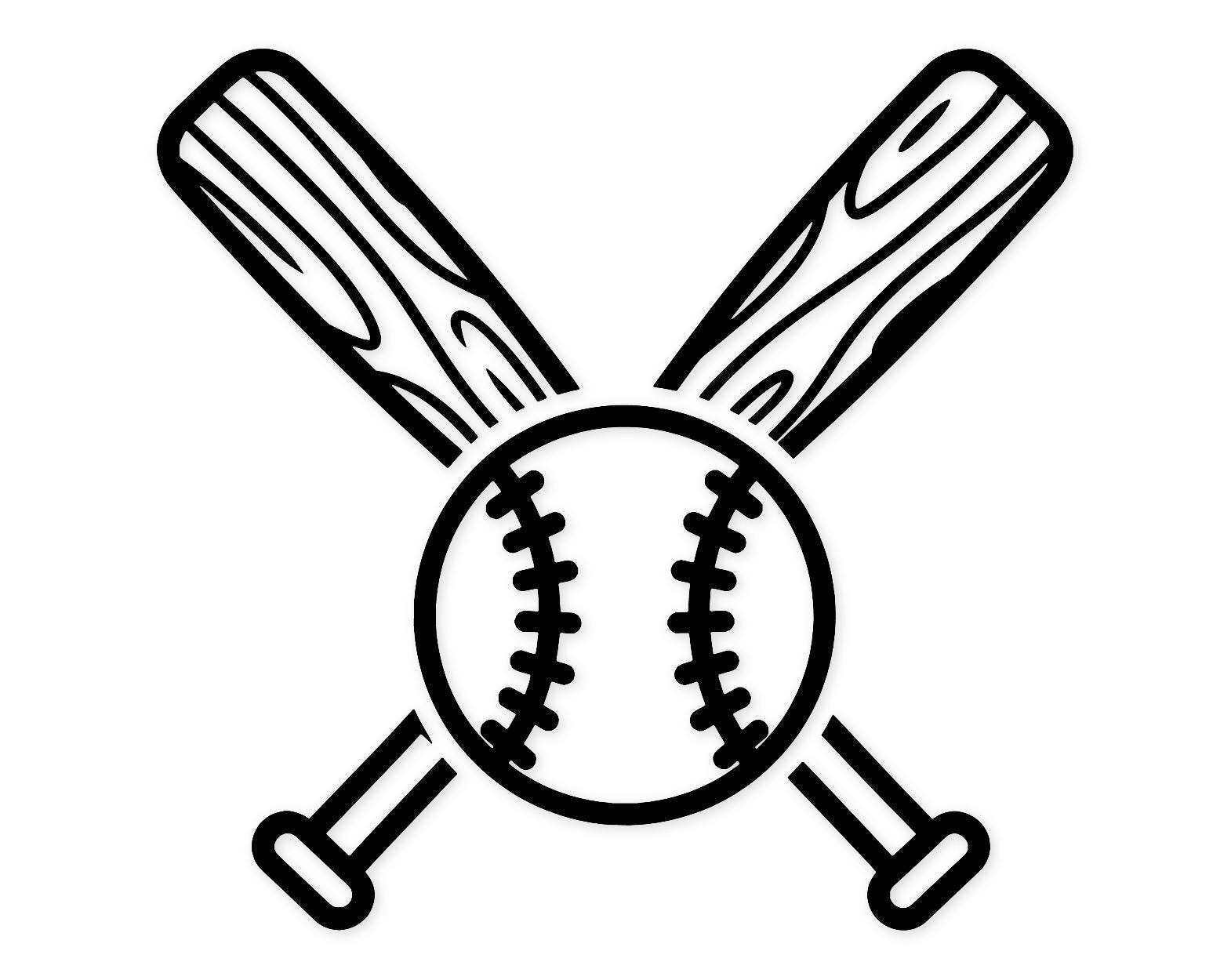 Bat And Ball Svg Png: Cut Ready Digital Design For Cricut Silhouette
