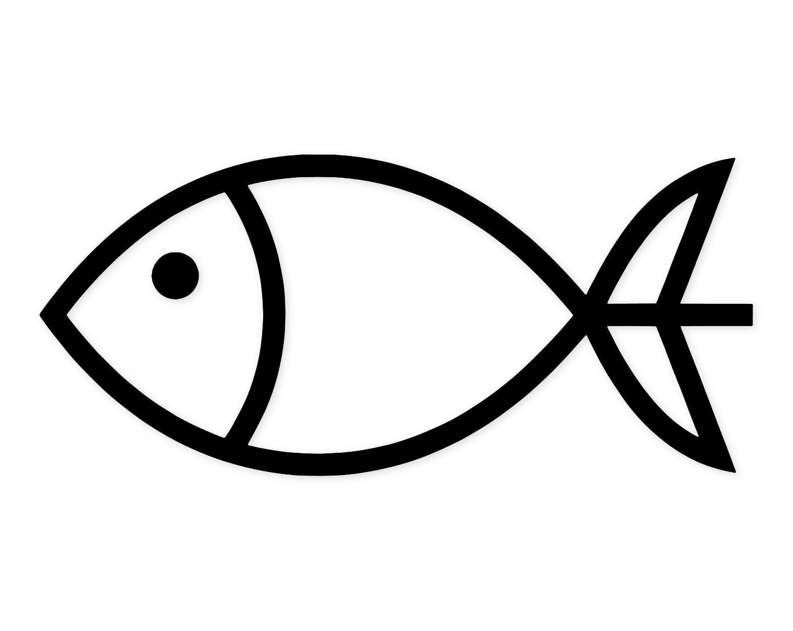 Jesus Fish Symbol Svg Png: Bold Clean Design For Faith-Based Projects