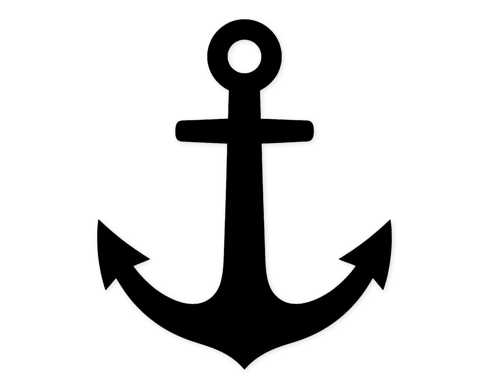 Anchor Symbol Svg Png: Cut Ready Digital Design For Cricut Silhouette