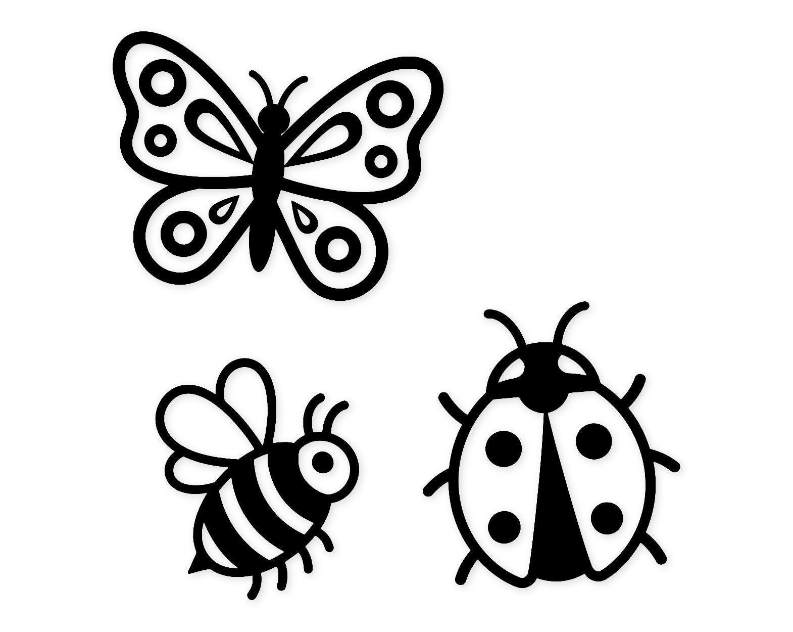 Insect Friends Svg Png: Whimsical Design For Kids’ Crafts