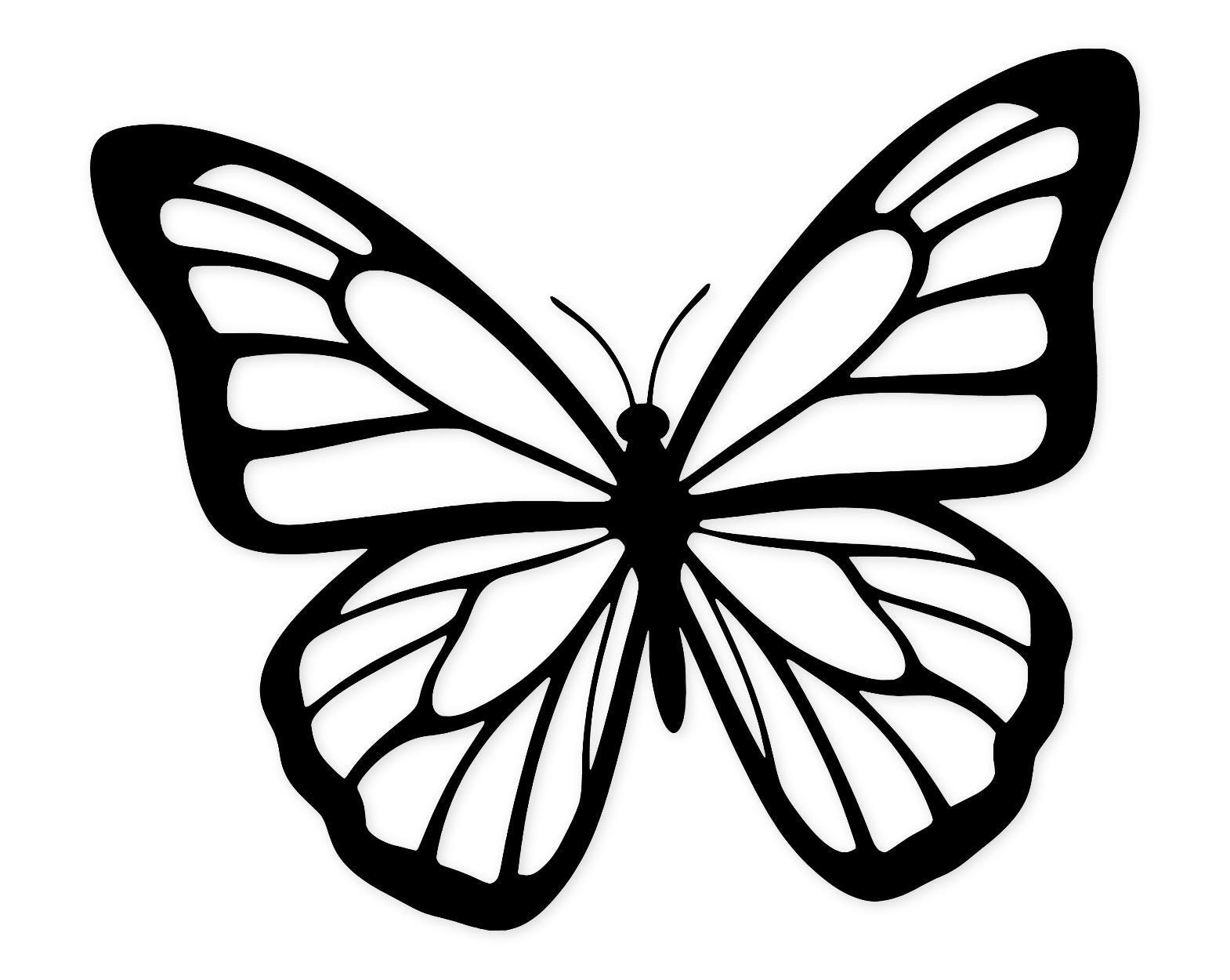 Open Wings Butterfly Art Svg Png: Cut Ready Digital Design For Cricut Silhouette