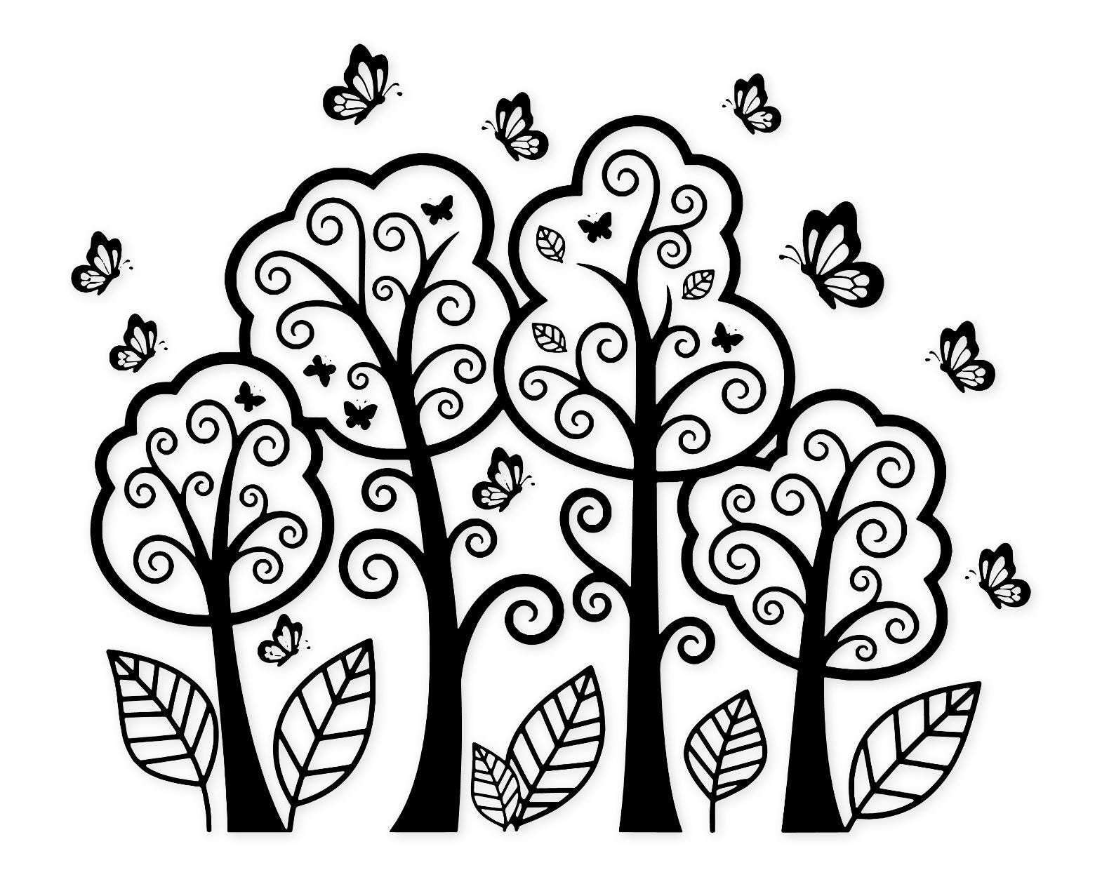 Enchanted Forest Svg Png: Cut Ready Digital Design For Cricut Silhouette