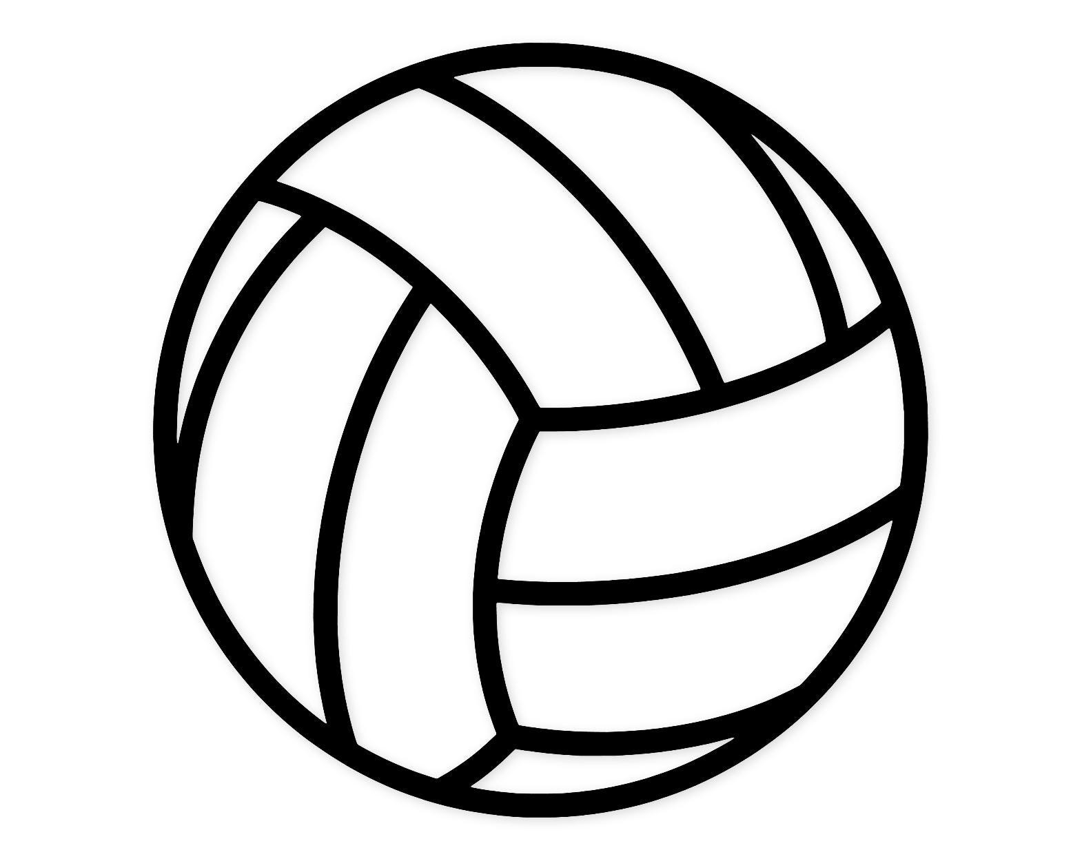 Volleyball Icon Svg Png: Cut Ready Digital Design For Cricut Silhouette