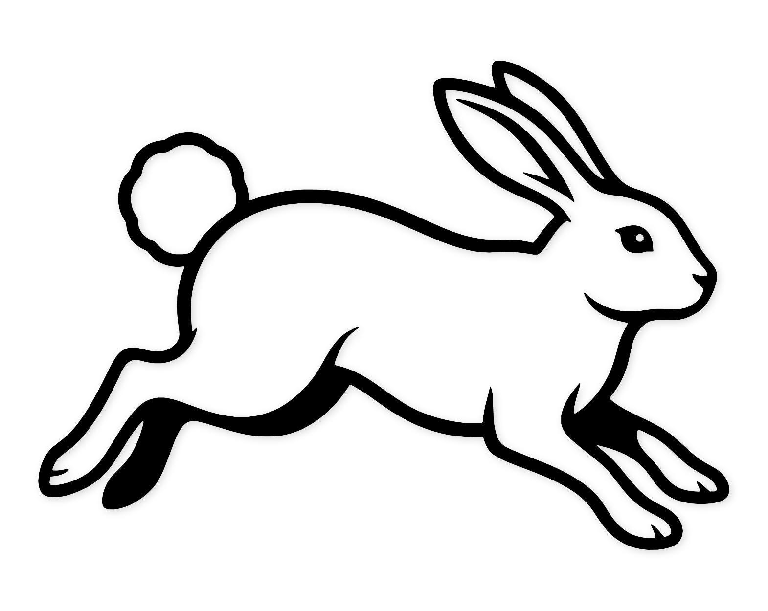 Bunny Silhouette Svg Png: Bold Design For Easter Crafts