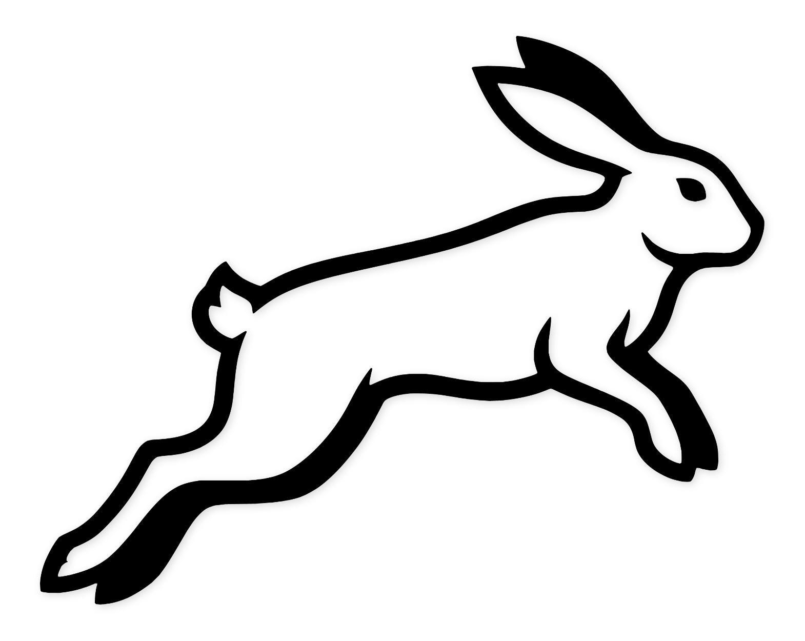 Hopping Bunny Svg Png: Cut Ready Digital Design For Cricut Silhouette