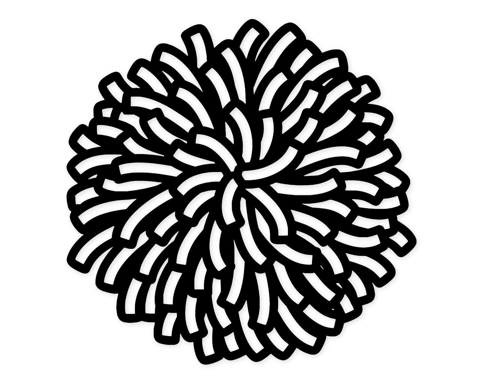 Cheer Pom-Pom Icon Svg Png: Cut Ready Digital Design For Cricut Silhouette