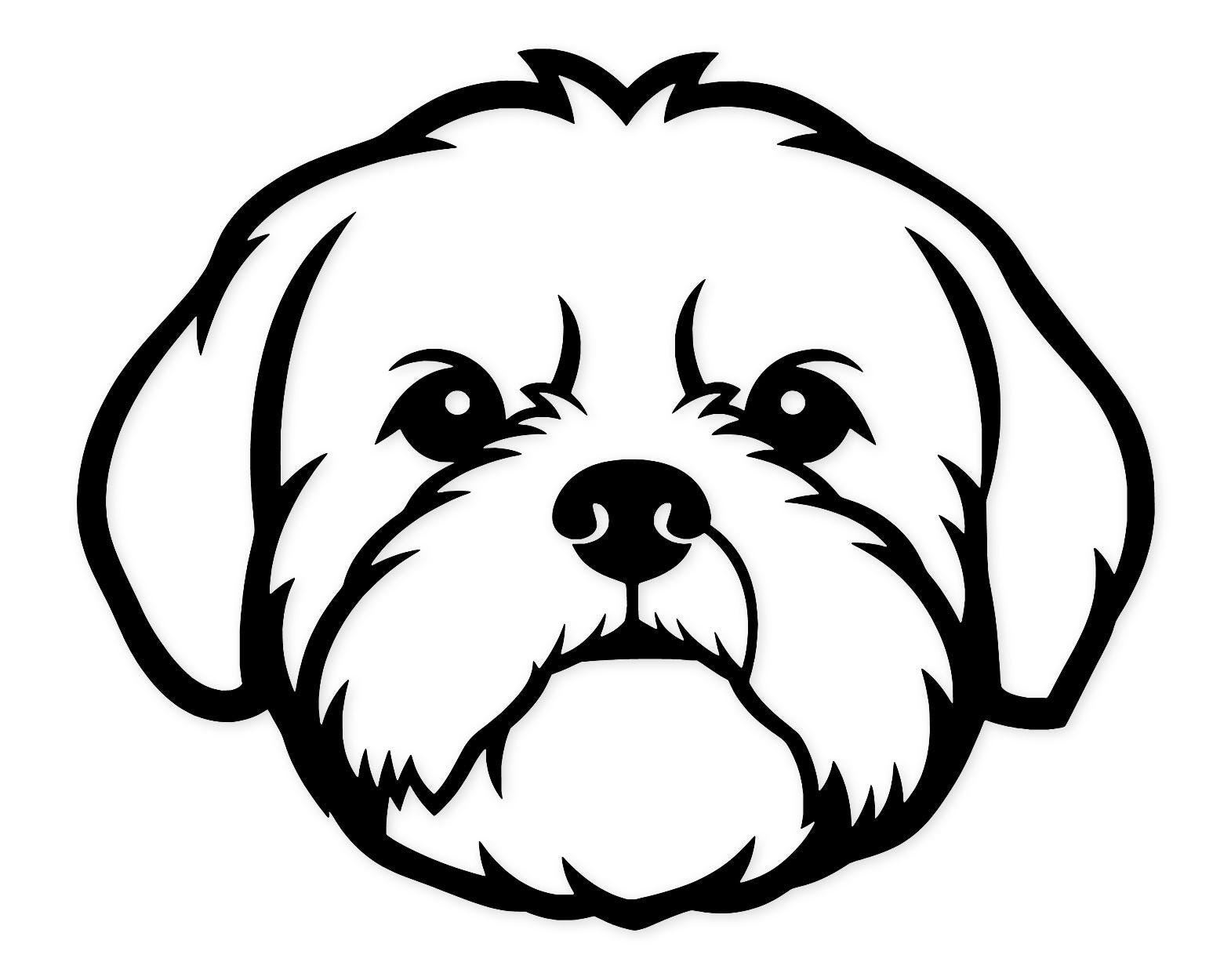 Shih Tzu Svg Png: Fluffy Cut File For Crafting