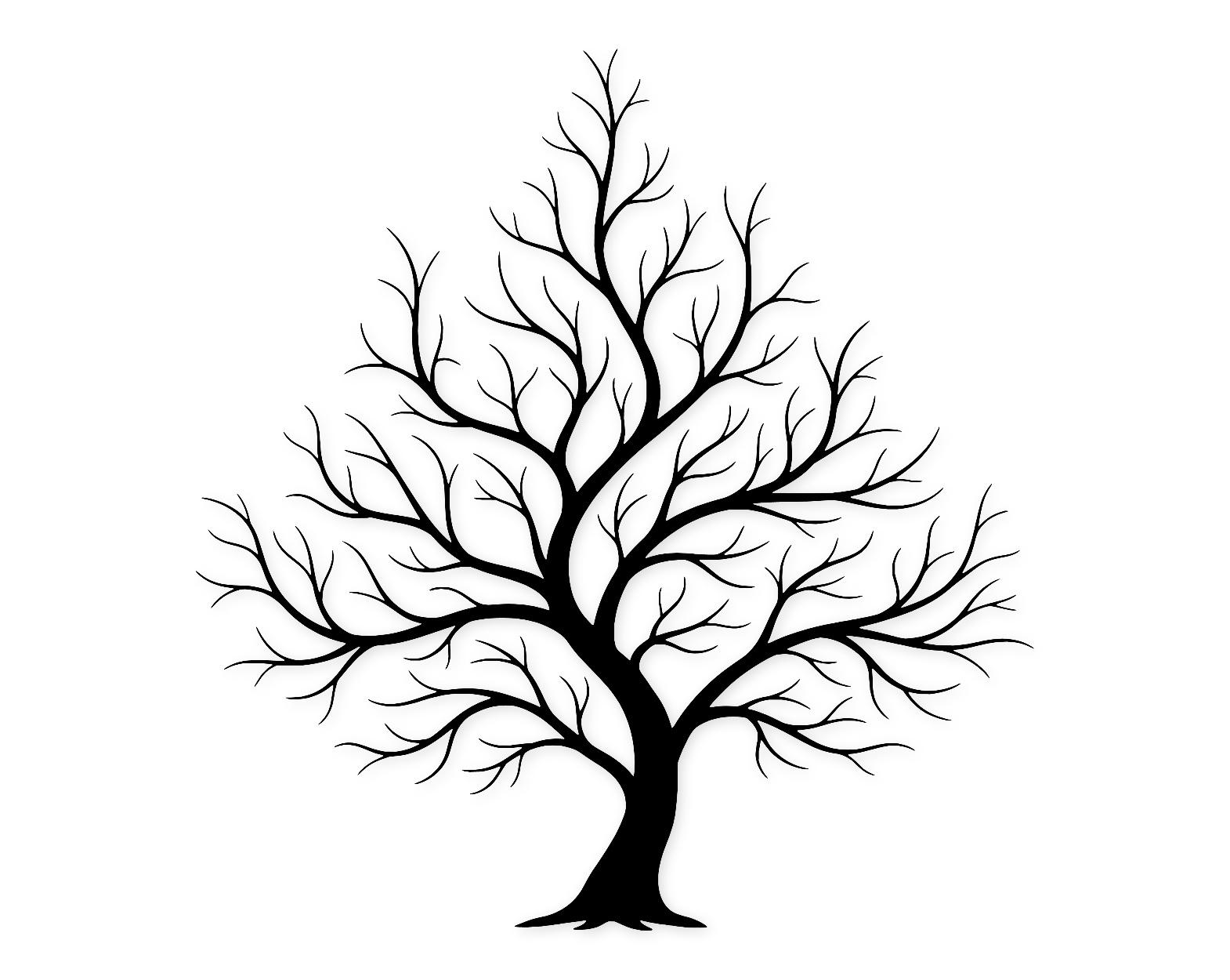 Bare Winter Tree Svg Png: Elegant Cut File For Cricut