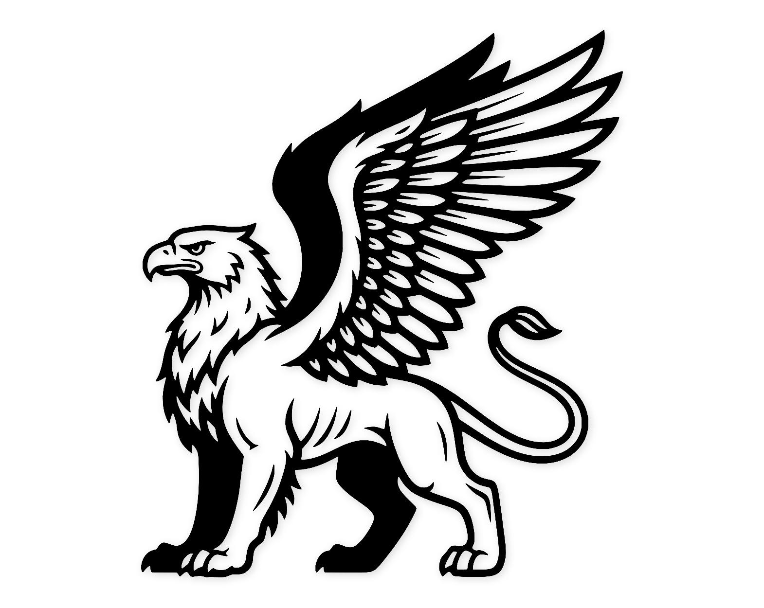 Majestic Griffin Svg Png: Cut Ready Digital Design For Cricut Silhouette