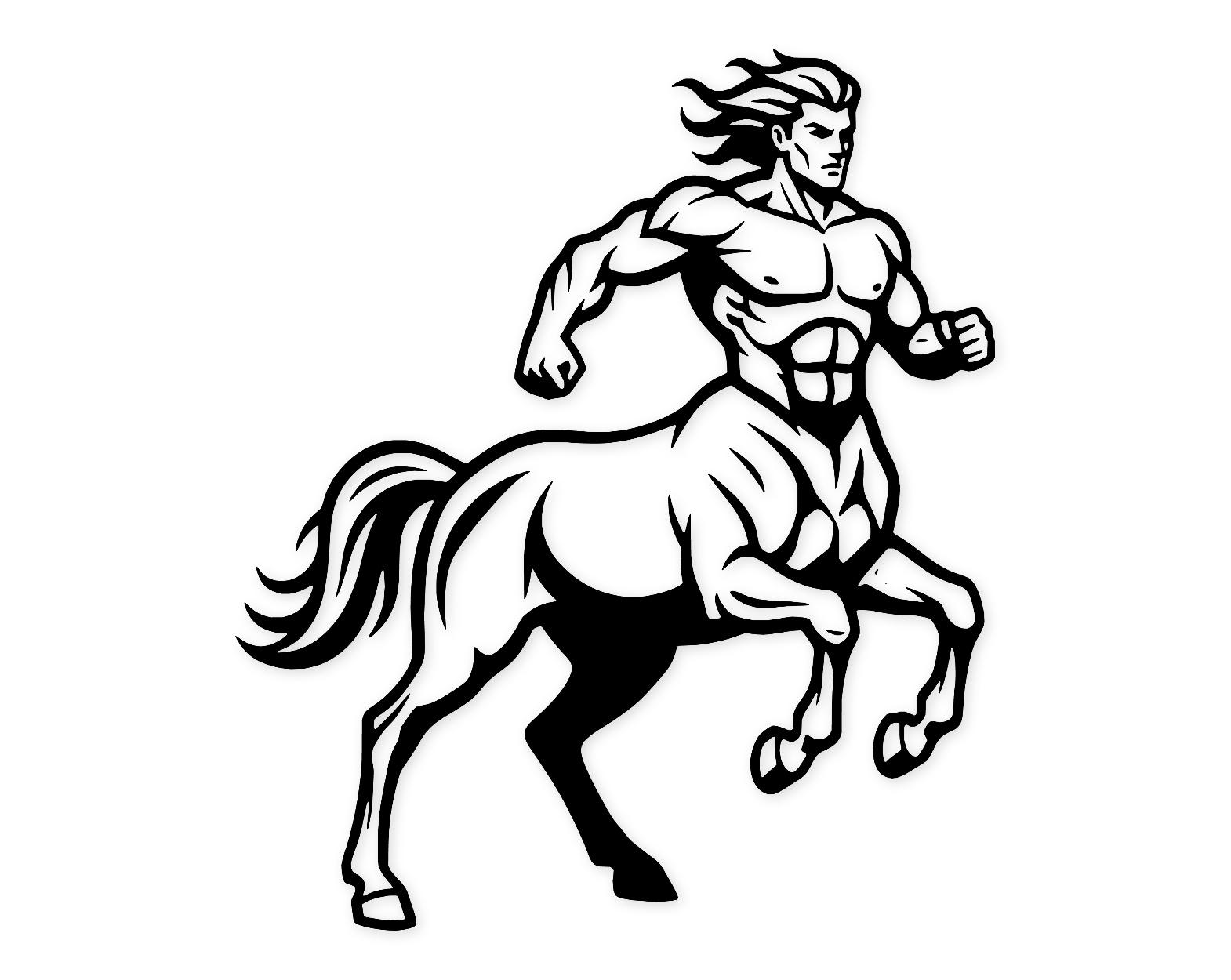 Centaur Silhouette Svg Png: Bold Design For Crafting