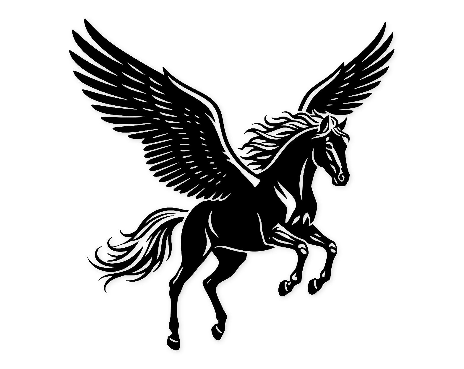 Pegasus Svg Png: Bold Design For Cricut And Silhouette