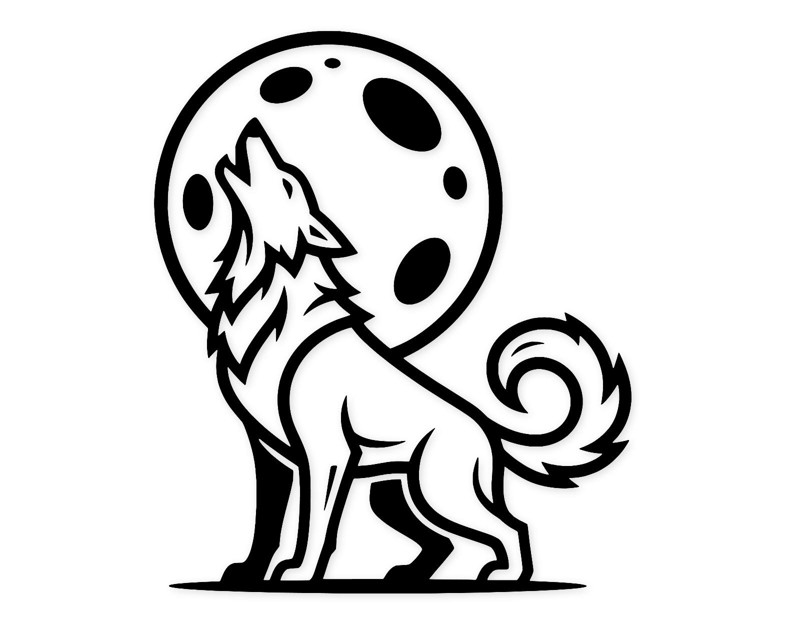 Wondrous Wolf Svg Png: Bold Design For Crafts