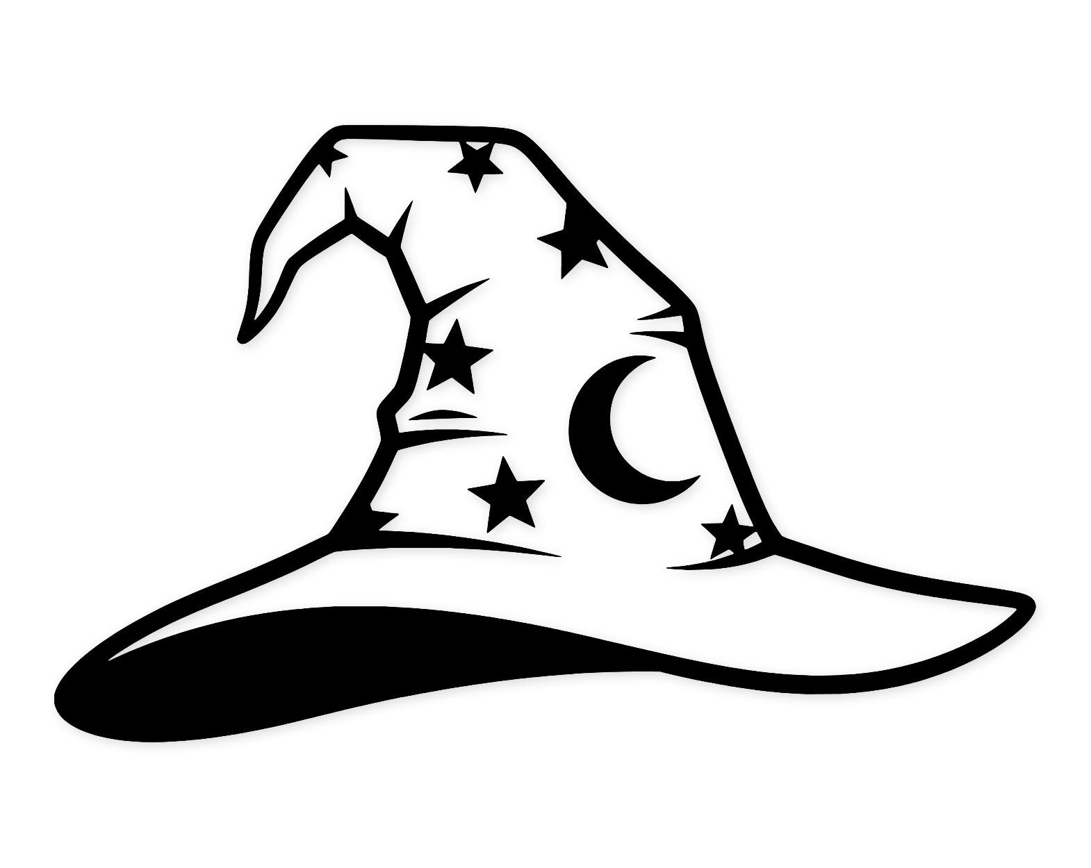 Wizard Hat Svg Png: Bold Cut File For T-Shirts