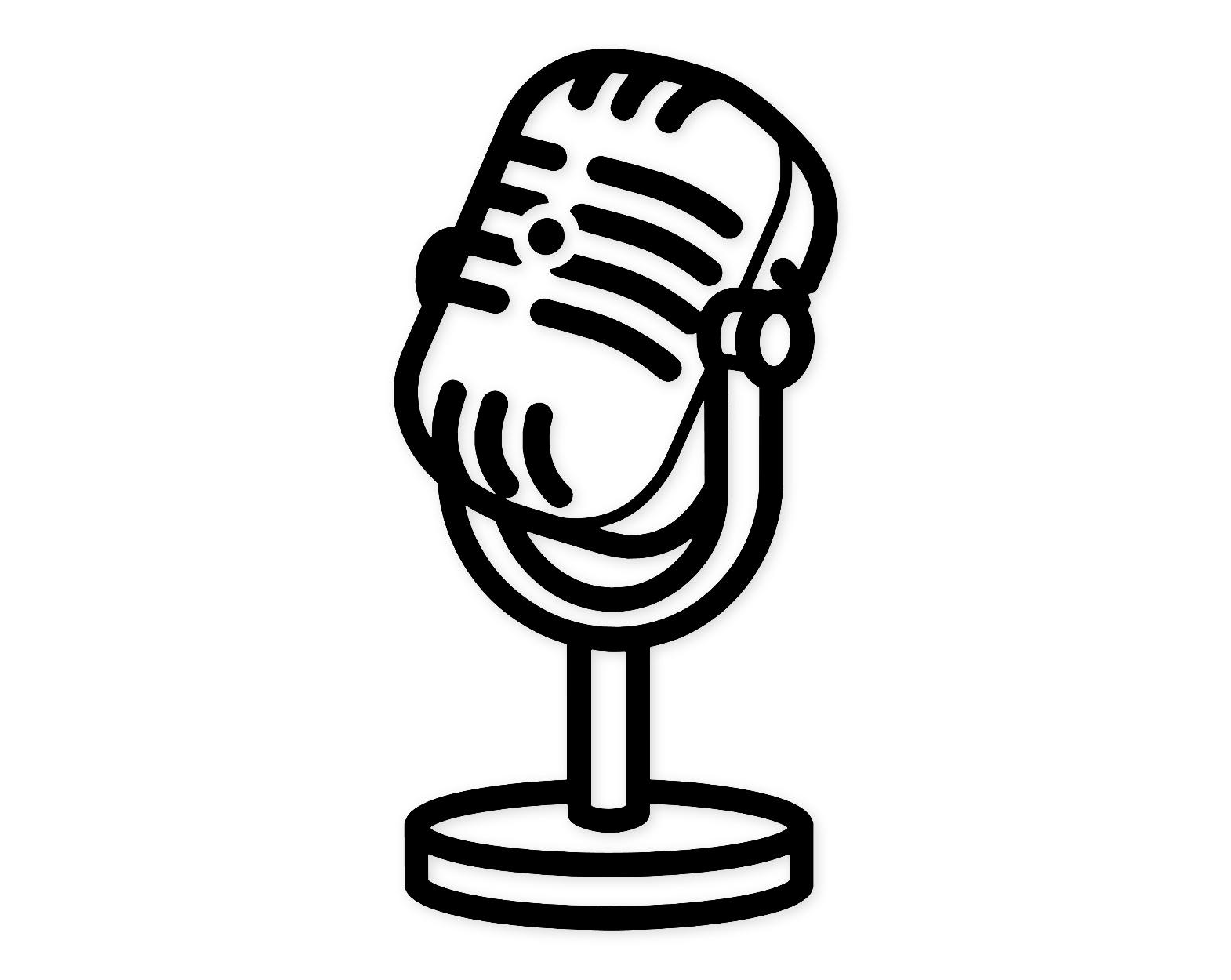 Retro Microphone Svg Png: Bold Design For T-Shirts