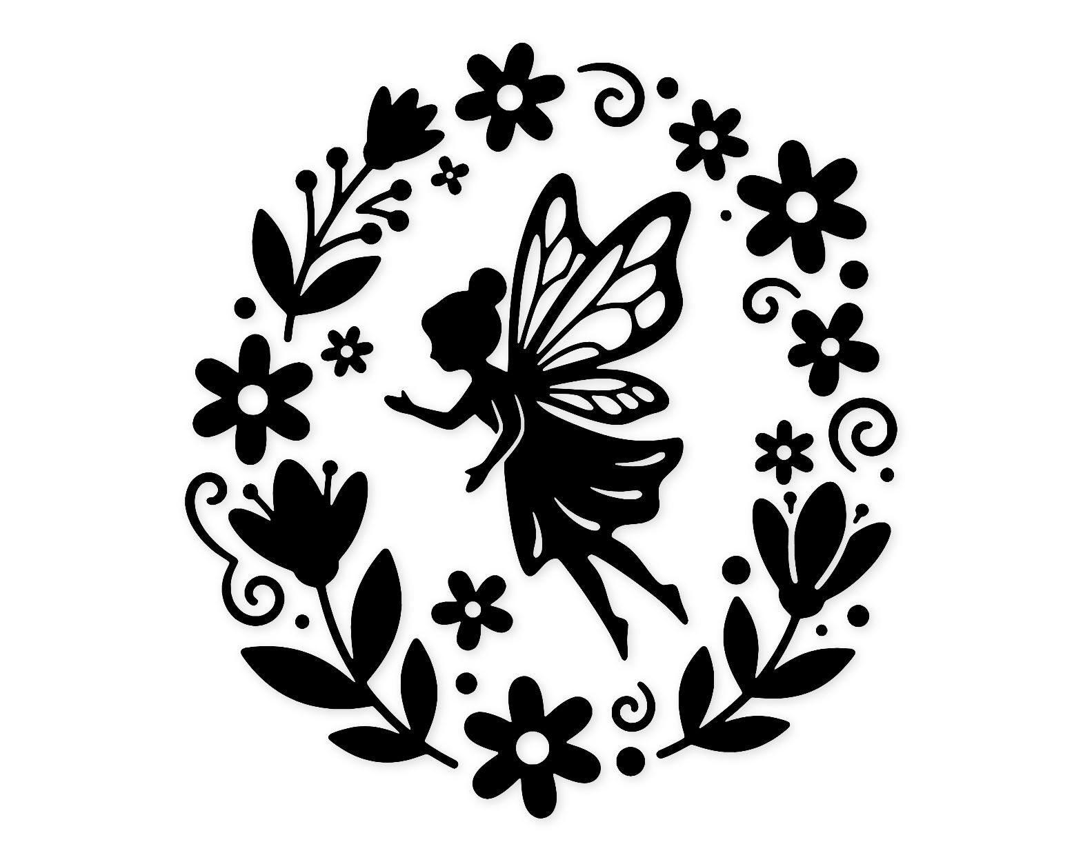 Enchanting Fairy Scene Svg Png: Whimsical Design For Crafts