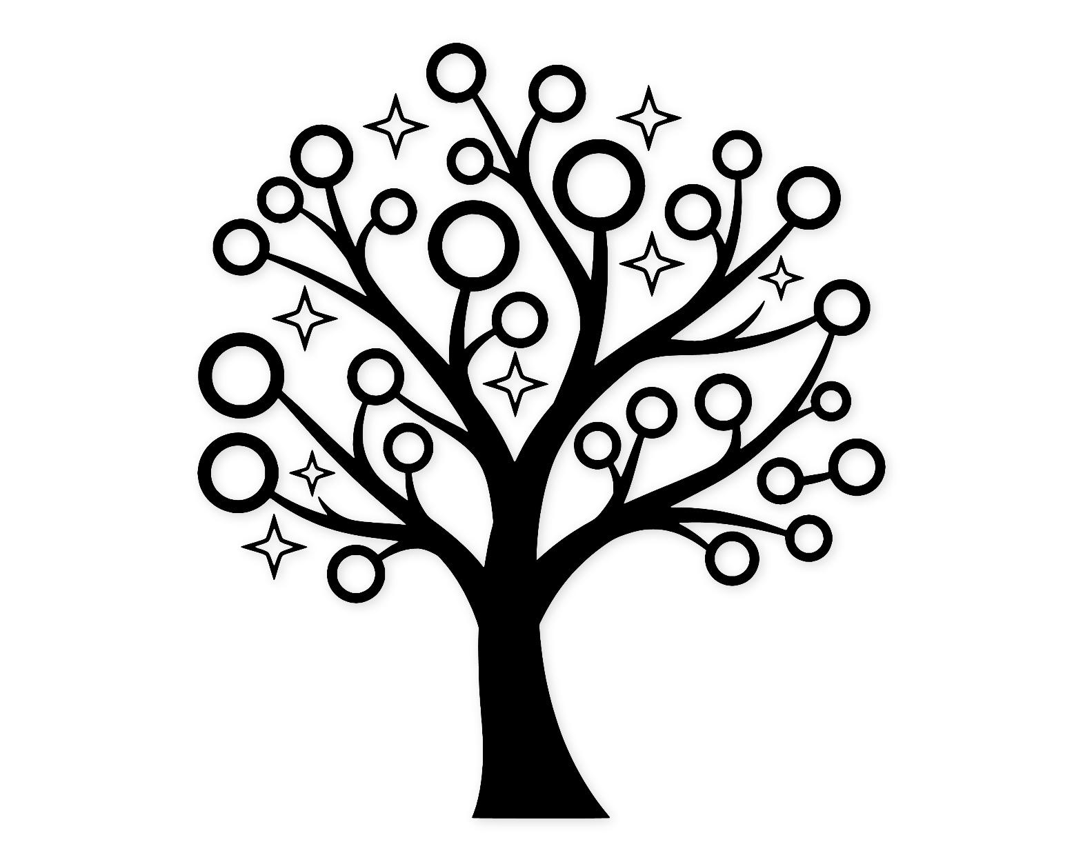 Magical Forest Icon Svg Png: Minimalist Design For Cricut