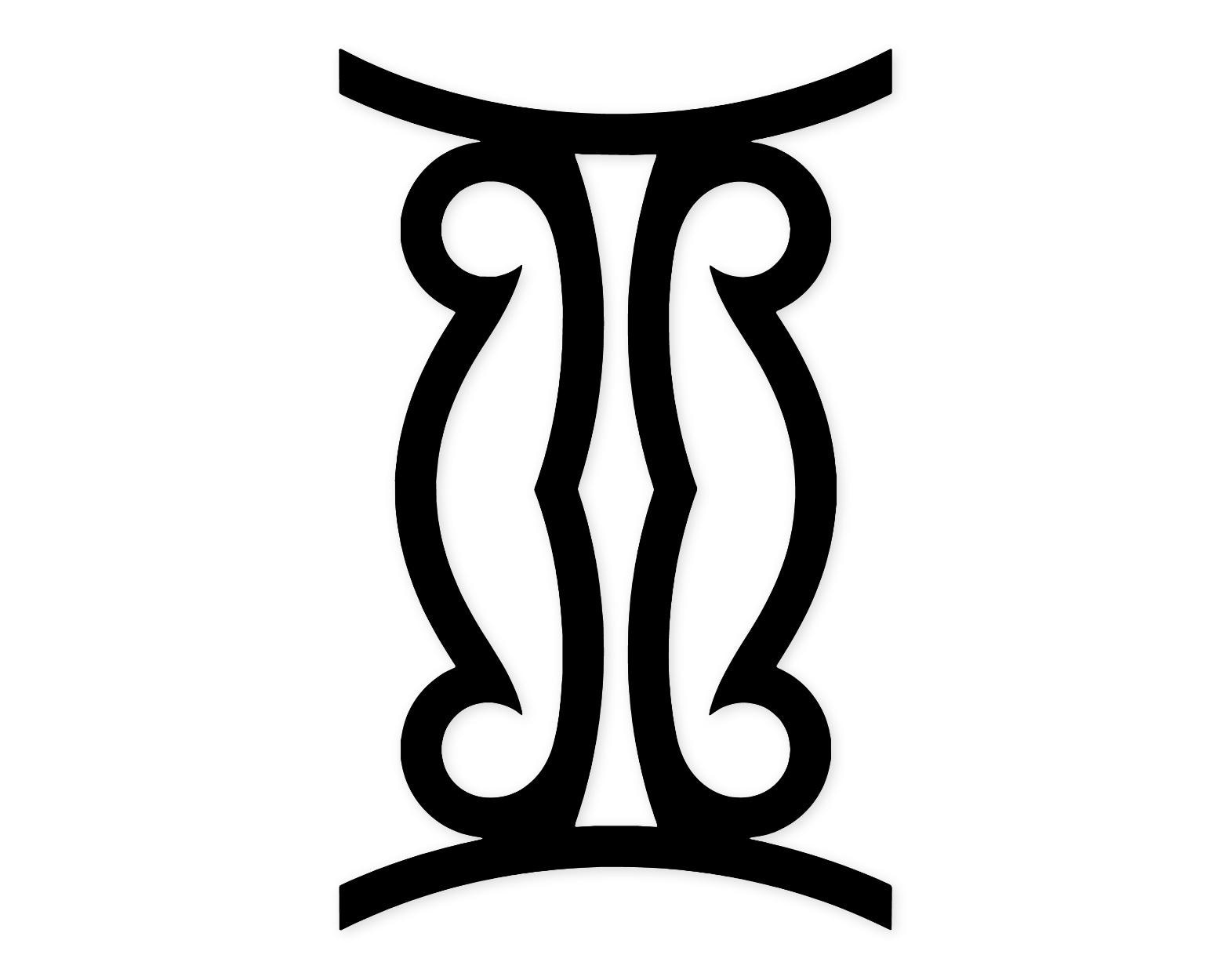 Gemini Twins Svg Png: Cut Ready Digital Design For Cricut Silhouette