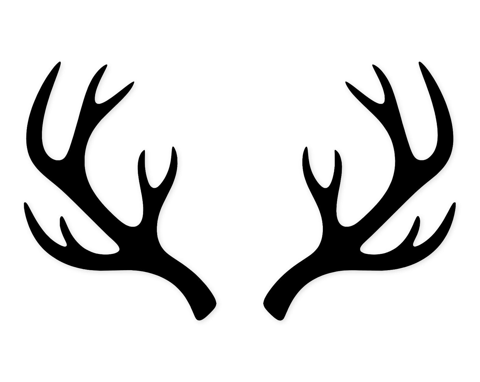 Reindeer Antlers Svg Png: Elegant Cut File For Holiday Crafts