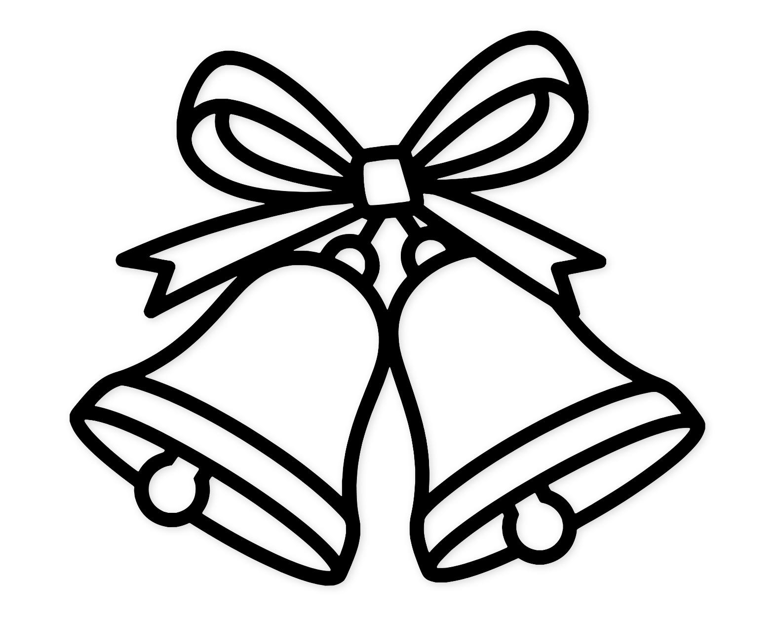 Christmas Bells Svg Png: Cut Ready Digital Design For Cricut Silhouette