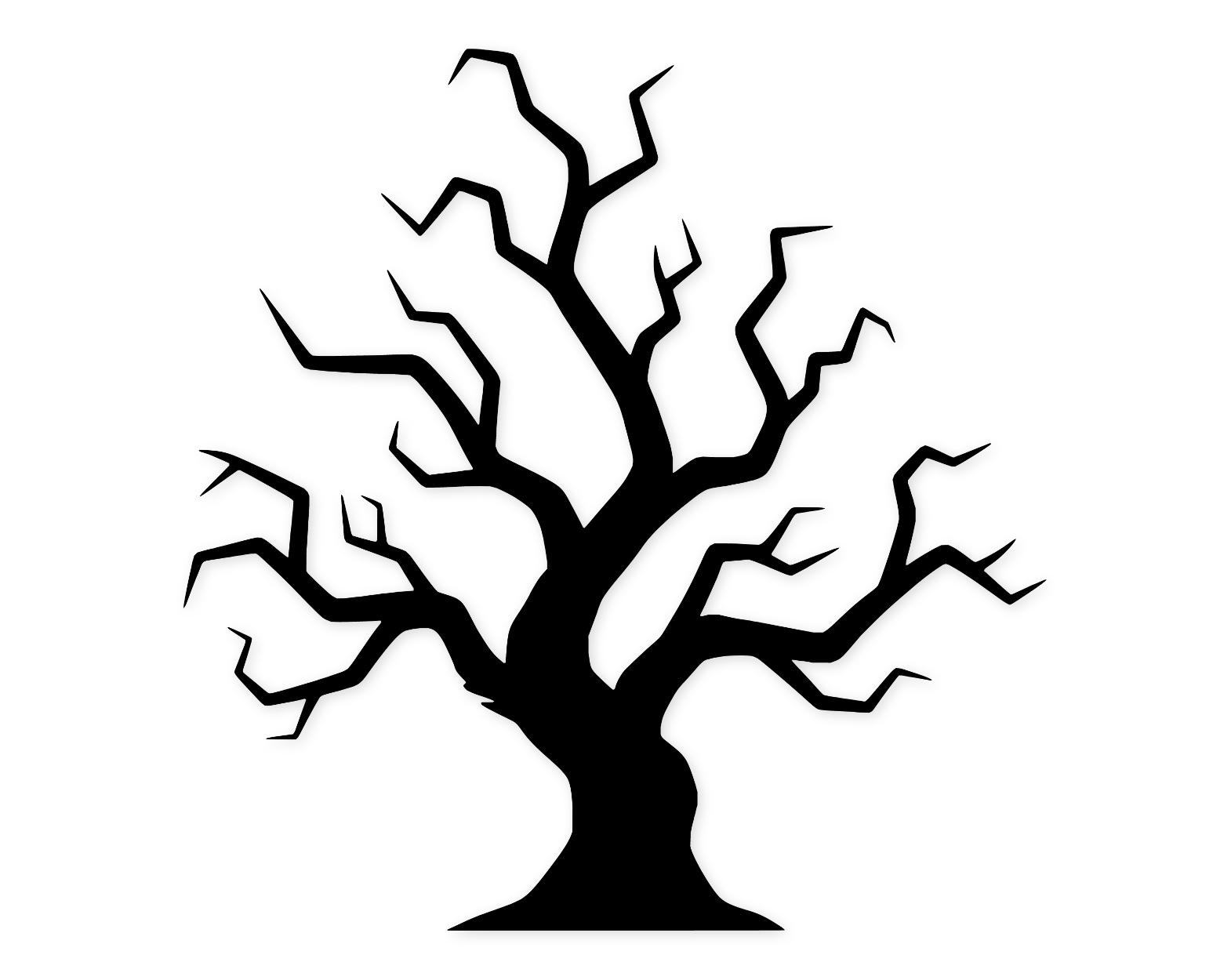 Haunted Tree Svg Png: Cut Ready Digital Design For Cricut Silhouette