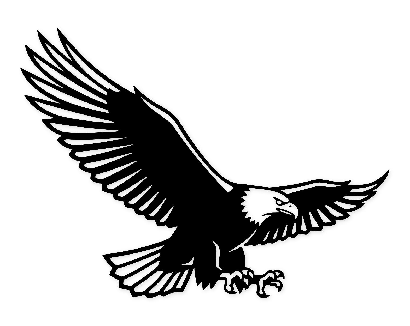 Eagle Emblem Svg Png: Bold Clean Design For T-Shirts