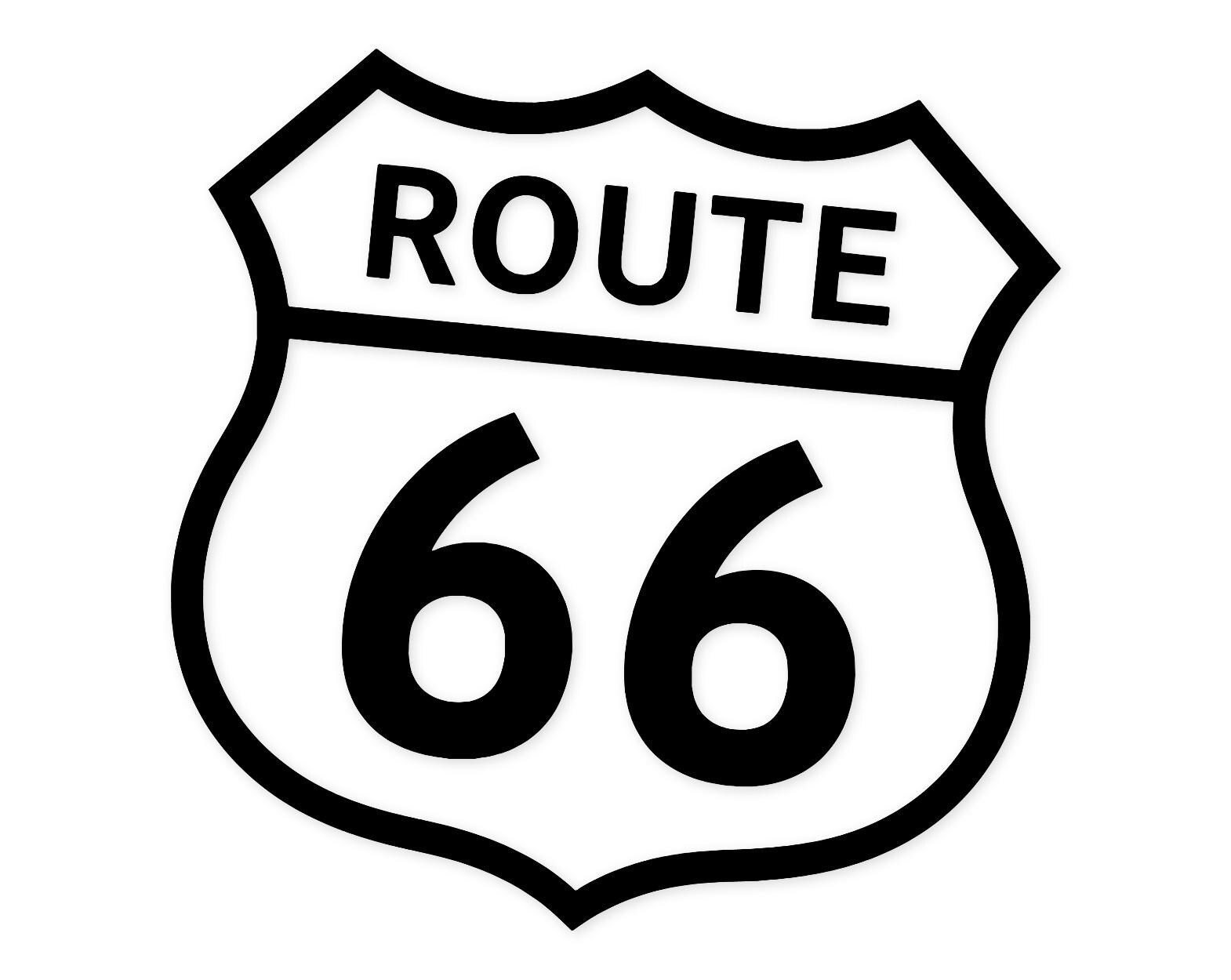Route 66 Sign Svg Png: Retro Style Cut File For T-Shirts