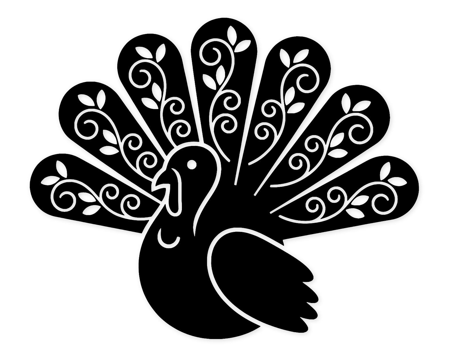 Thanksgiving Turkey Svg Png: Cut Ready Digital Design For Cricut Silhouette