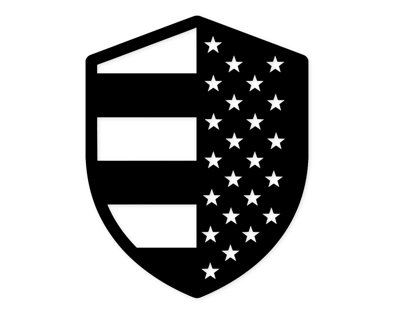 Stars And Stripes Shield Svg Png: Cut Ready Digital Design For Cricut Silhouette
