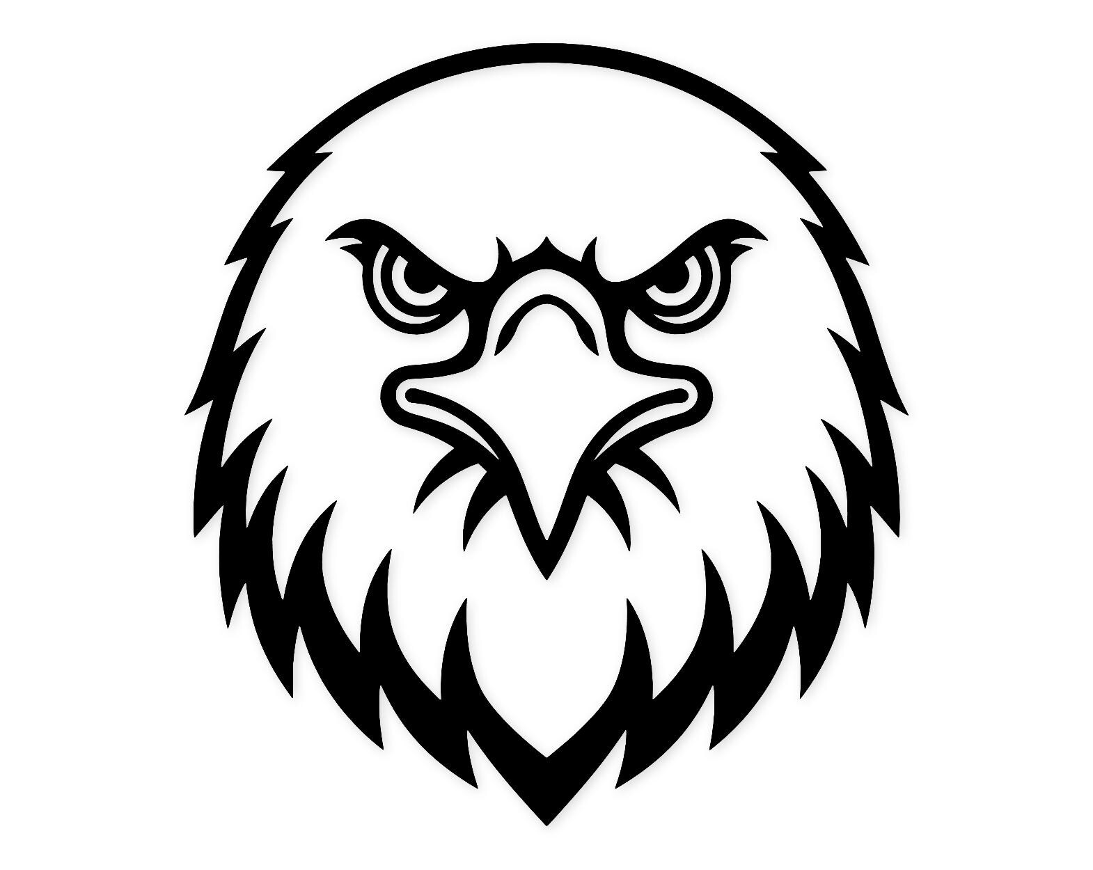 Majestic Eagle Head Svg Png: Bold Design For Cutting Projects