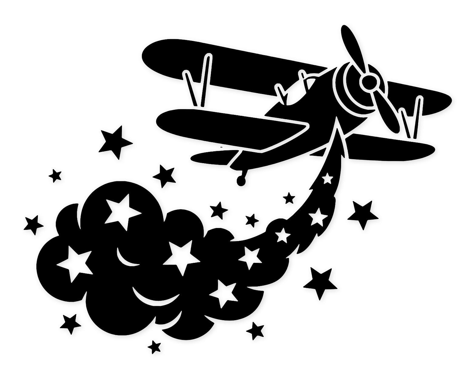 Vintage Airplane Svg Png: Cut Ready Digital Design For Cricut Silhouette