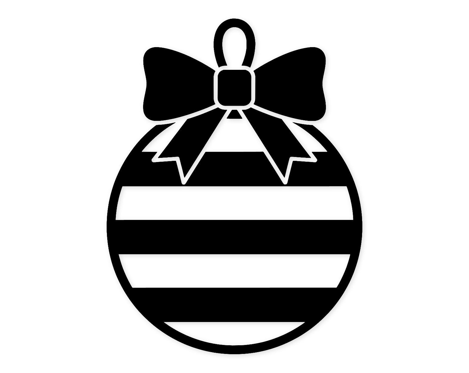 Christmas Ornament Svg Png: Bold Design For Holiday Decor