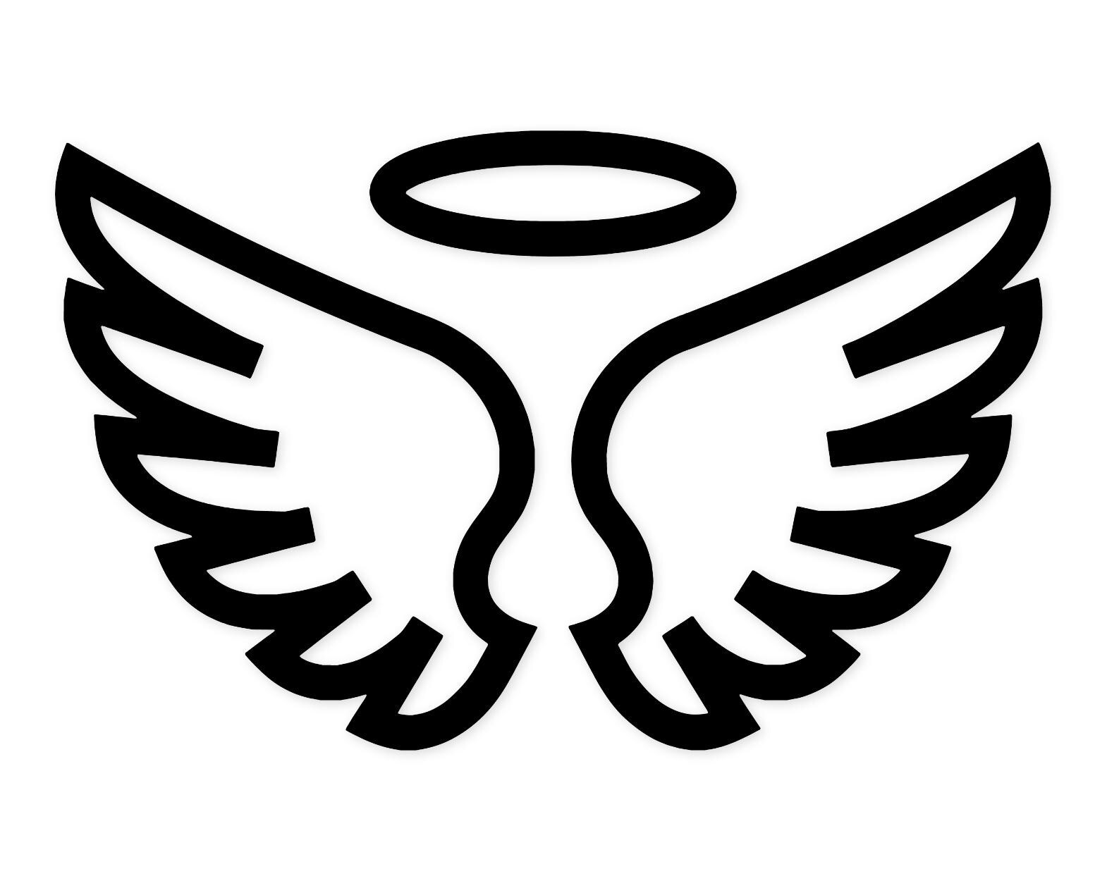 Angel Icon Svg Png: Minimalist Design For Cricut