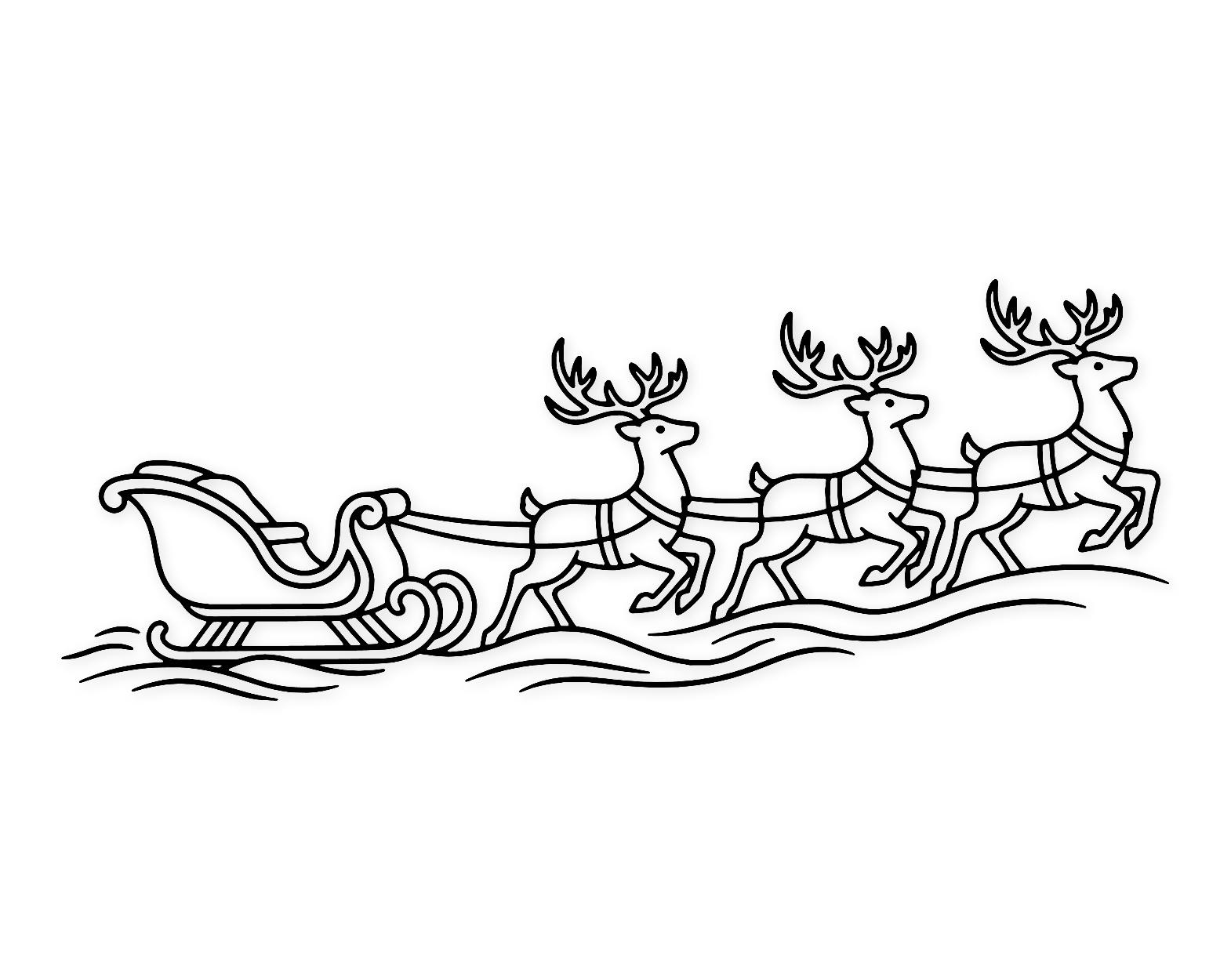 Sleigh Ride Svg Png: Vintage Reindeer Design For Holiday Crafts