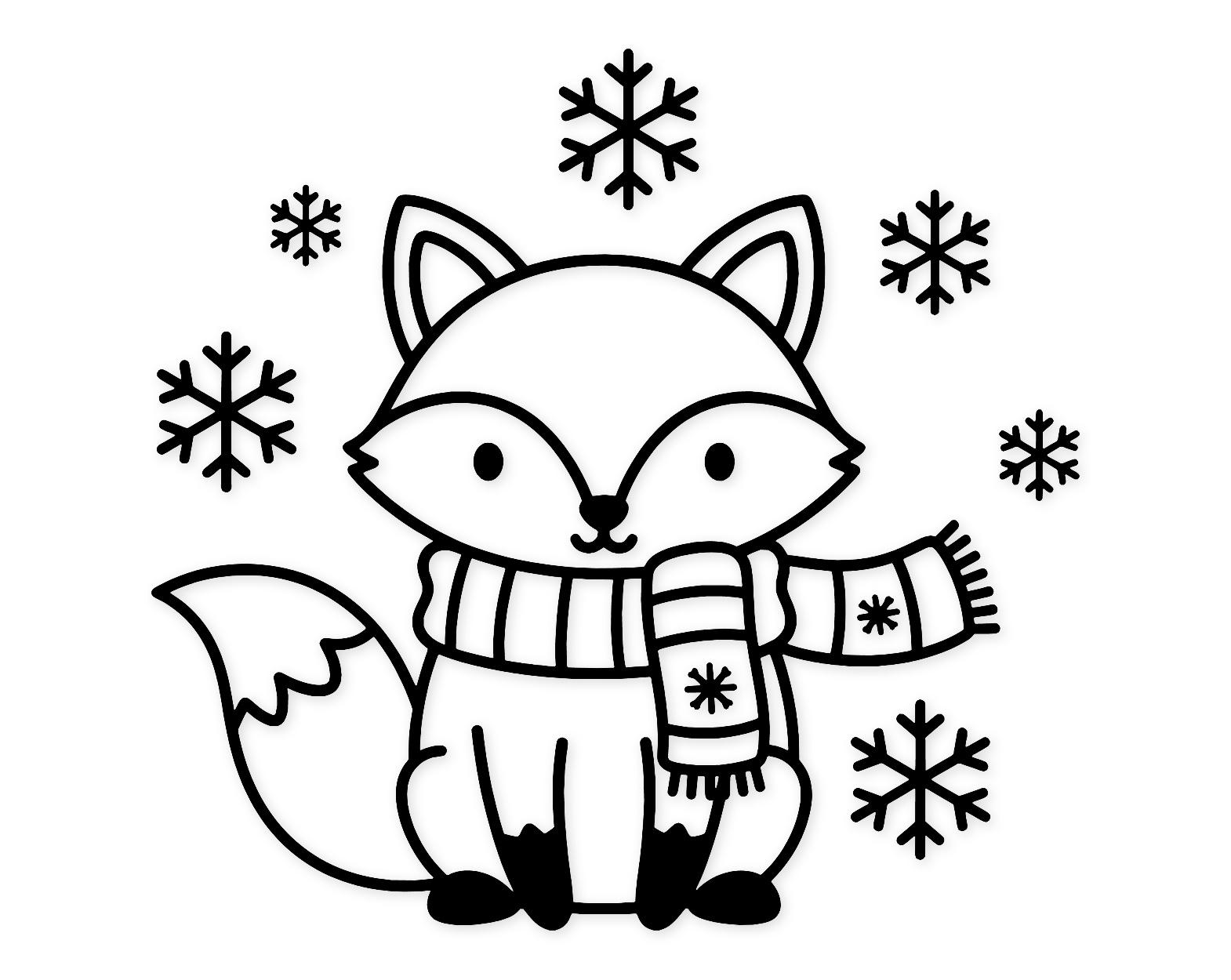 Festive Fox Svg Png: Cut Ready Digital Design For Cricut Silhouette