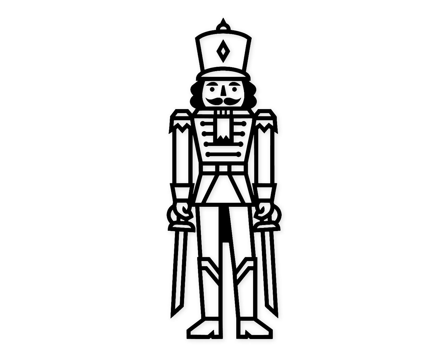 Classic Nutcracker Svg Png: Cut Ready Digital Design For Cricut Silhouette