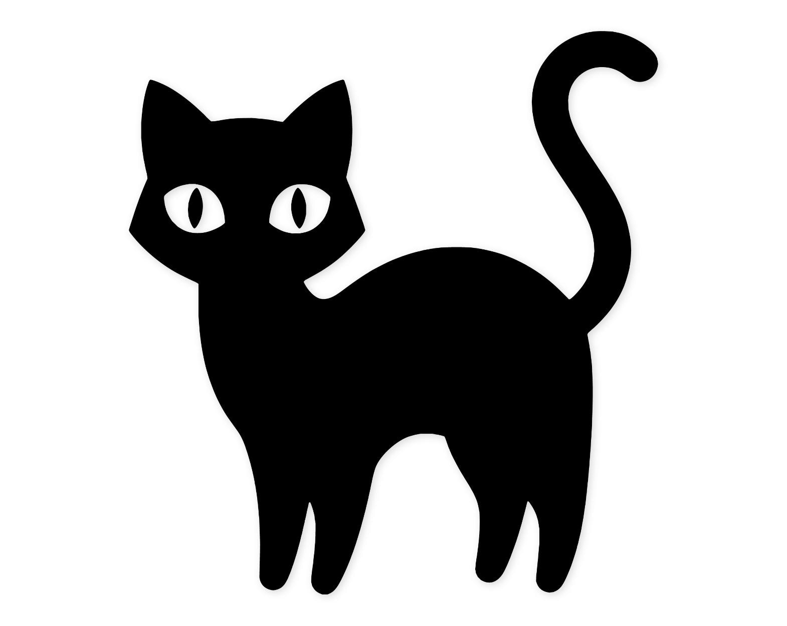 Black Cat Svg Png: Cut Ready Digital Design For Cricut Silhouette