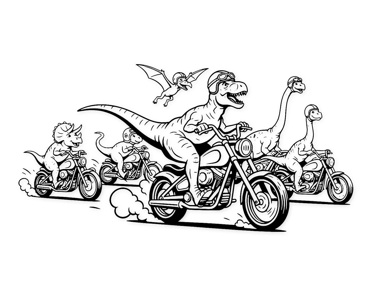 T-Rex Rally Svg Png: Fun Dinosaur Racing Design For Kids