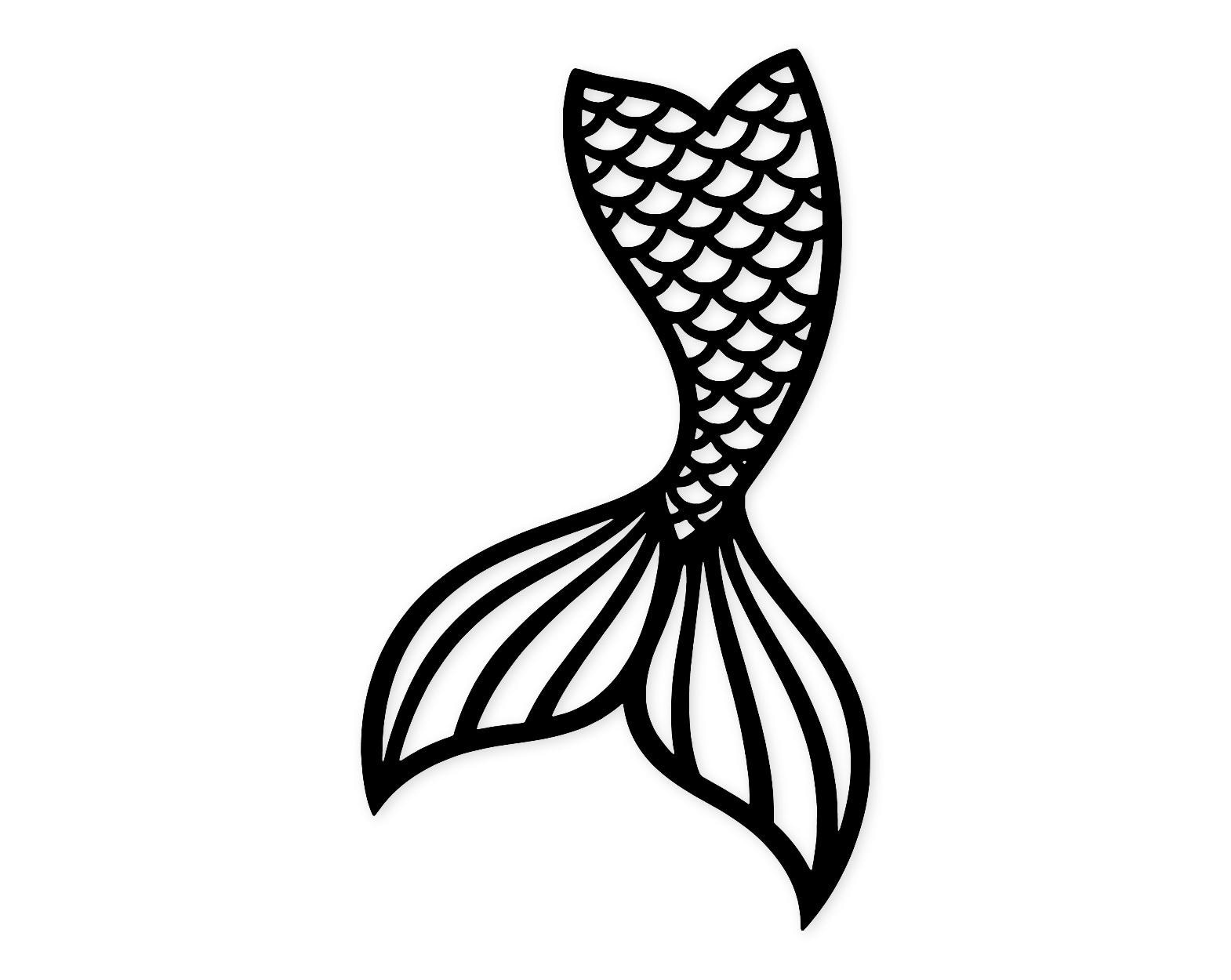 Mermaid Tail Icon Svg Png: Elegant Design For Crafts